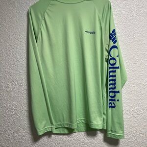 Columbia Green Long Sleeve Tee